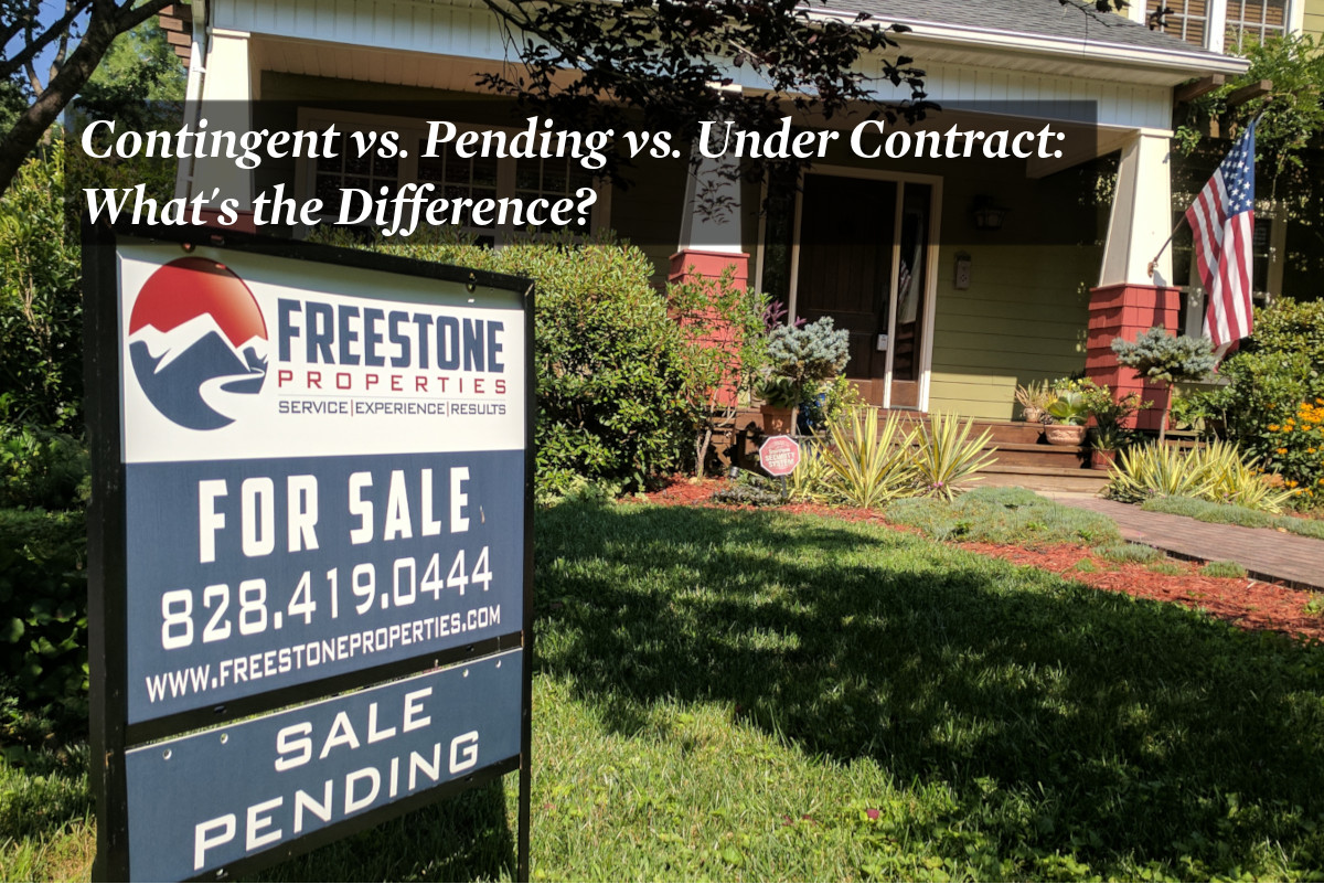 Under Contract, Pending, or Contingent: What's the Difference? - Orchard
